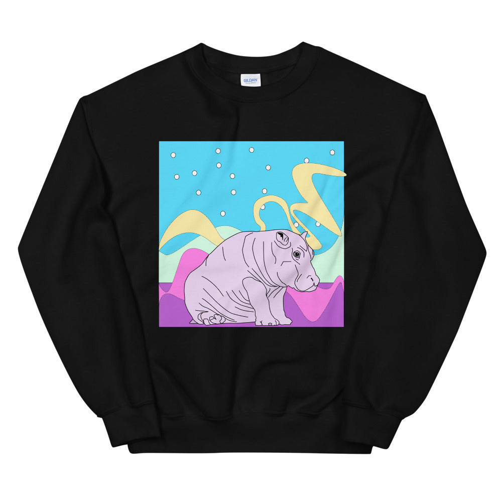 Space Hippo Sweatshirt