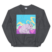 Load image into Gallery viewer, Space Hippo Sweatshirt
