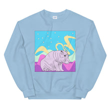 Load image into Gallery viewer, Space Hippo Sweatshirt
