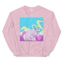 Load image into Gallery viewer, Space Hippo Sweatshirt
