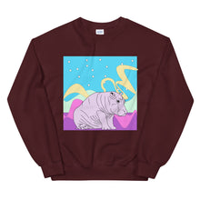 Load image into Gallery viewer, Space Hippo Sweatshirt
