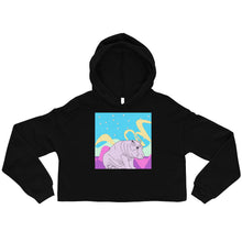 Load image into Gallery viewer, Crop Space Hippo Hoodie
