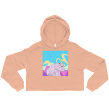 Load image into Gallery viewer, Crop Space Hippo Hoodie
